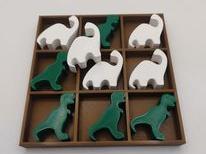 Tic tac toe dinosaur - Jogo do Galo Dinossauro