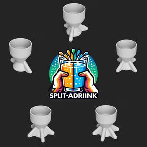 Split-A-Drink! - Drink Divider - 2-6 glasses