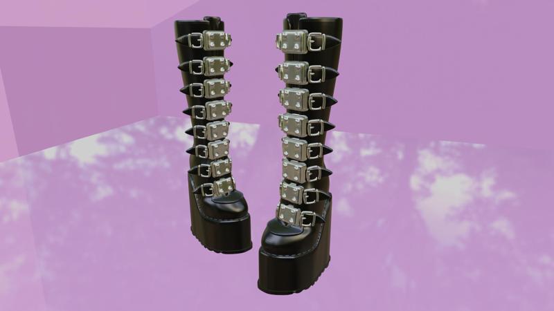Dollmonias boots for MH G1