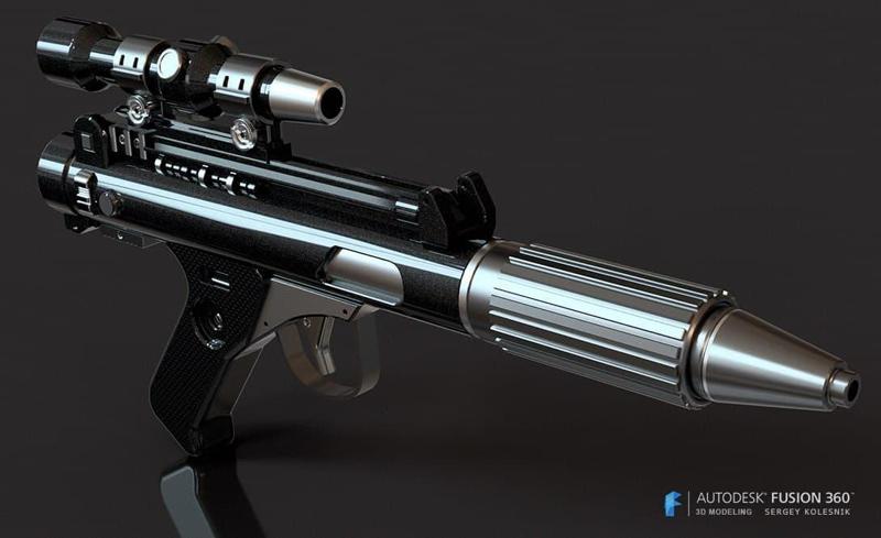 Blaster 17 - STAR WAR Escala REAL