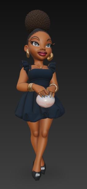 BRATZ Doll, Figurine, girl, beautiful girl, doll, female doll, doll in dress, shoes and with long hair. Rapunzel, princesses, Disney, Disney princesses, BRATZ fashion doll