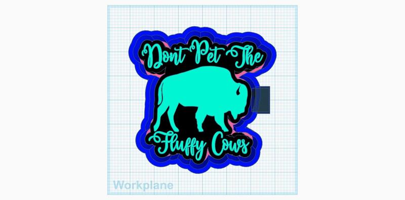 Dont pet the fluffy cows