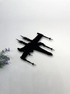 STAR WARS STARFIGHTER X-WING WALL ART 2D WALL DECORATION