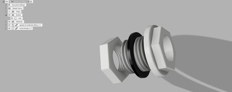 Bulkhead Slip x Slip