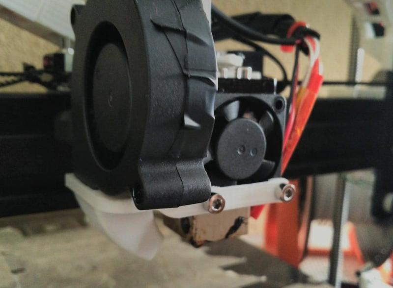 Single 5015S Blower/Radial Fan Duct Mount (Tevo Tarantula)
