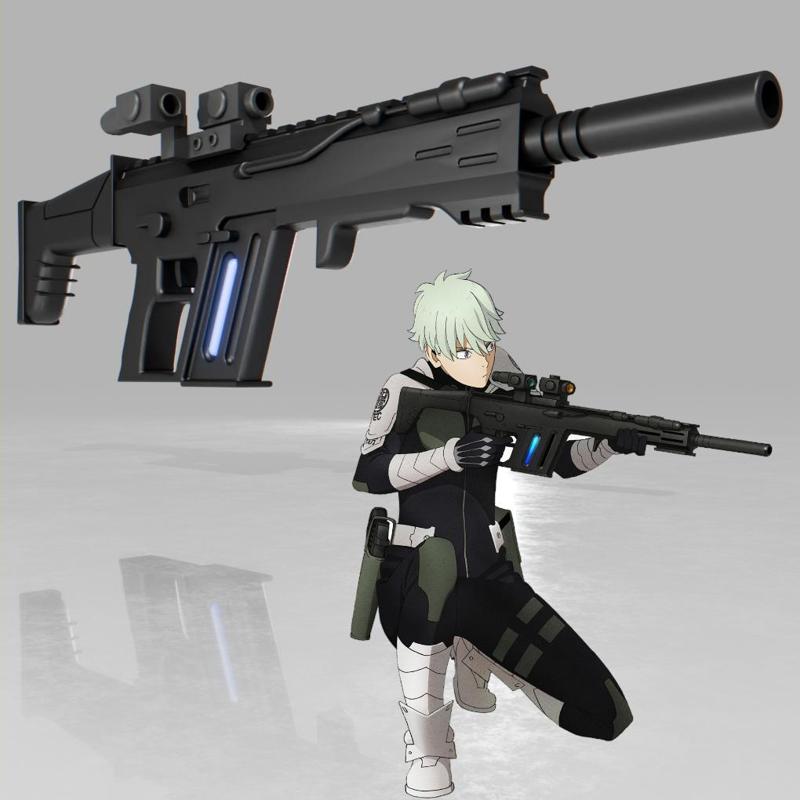 Kaiju NO. 8 Reno Ichikawa Rifle