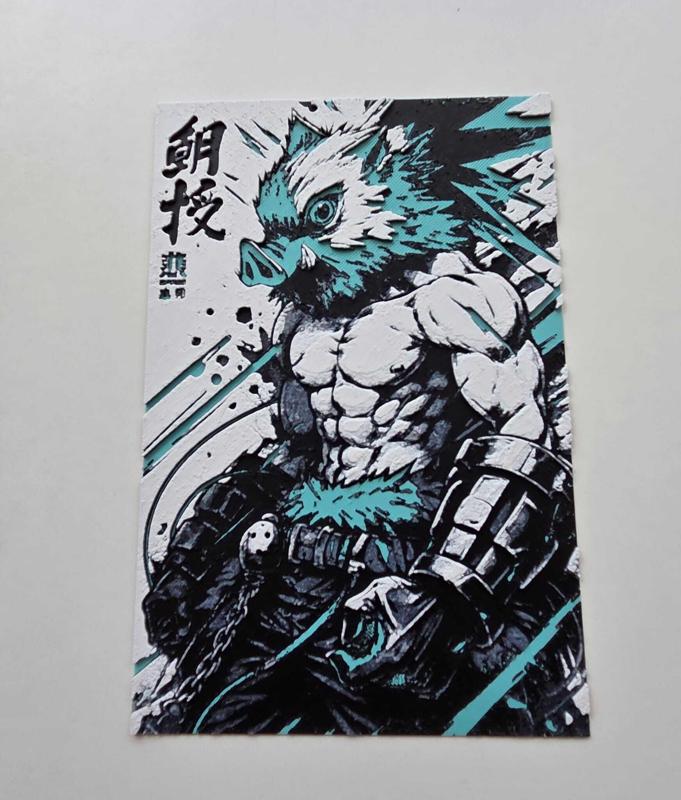🐗💥 Premium 3D painting "Inosuke: Fury of the Beast" 💥🐗