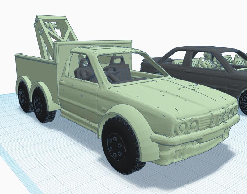 BMW 325 Breakdown Truck