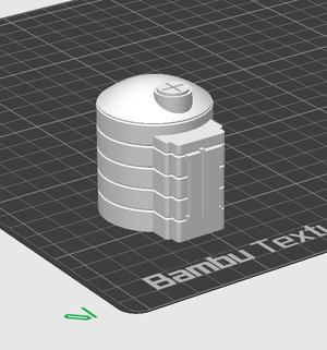 3500 litre Oil Tank (1/14, 1/48 O, 1/87 HO, 1/76 OO, 1/148 N SCALE)