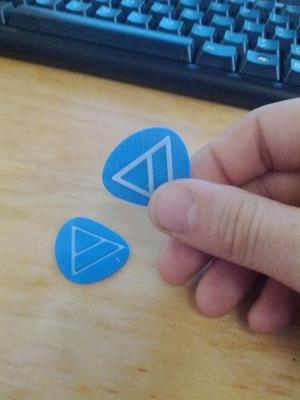 Jared Leto's Guitar Pick