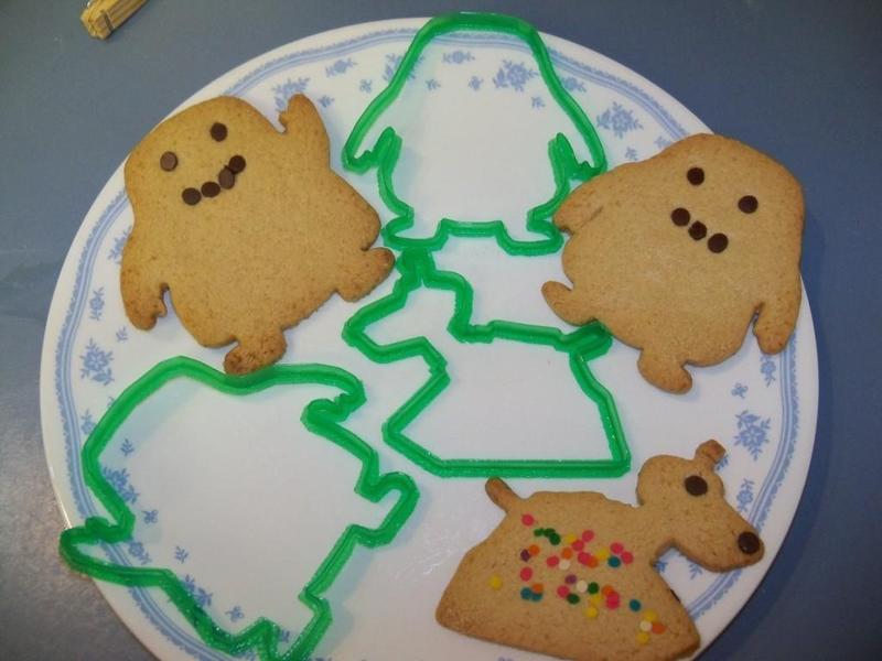 Dr. Who Creature cookie cutters