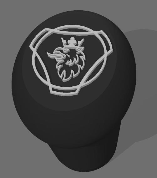 KNOB SCANIA 2 TRUCK FOR LOGITECH