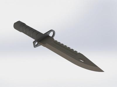  CS:GO ★ M9 Bayonet | Warm Plastic *not a weapon*