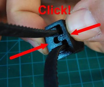 X-Axle click-clamp for FlyingBear (remix)