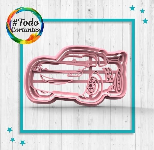 Lightning Bolt Cutter Mc Queen Cars