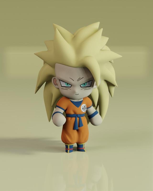 Goku Chibi SSJ3