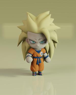 Goku Chibi SSJ3