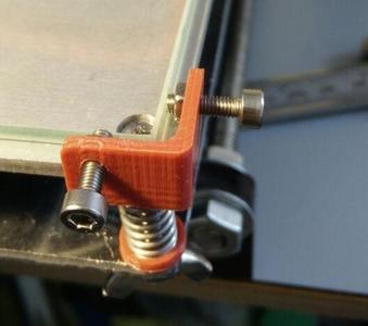 Glass Hotbed Holder Screws Anet A8 Proved!