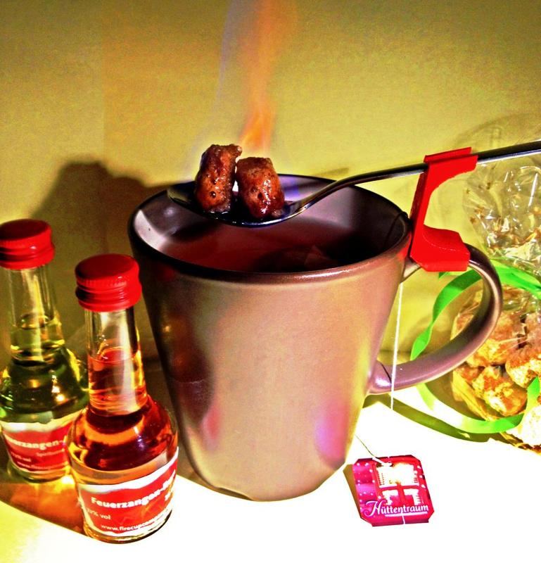 Feuerzangenbowle spoon holder