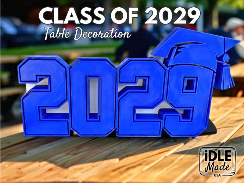 2029 Graduation Party Table Decor / Centerpiece