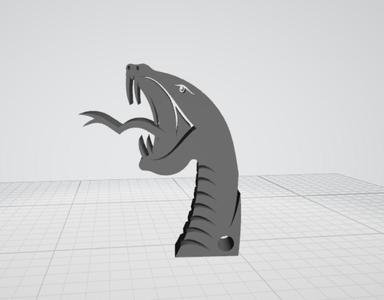 🔑🐍 Snake 3D Keyring - Unique & Stylish