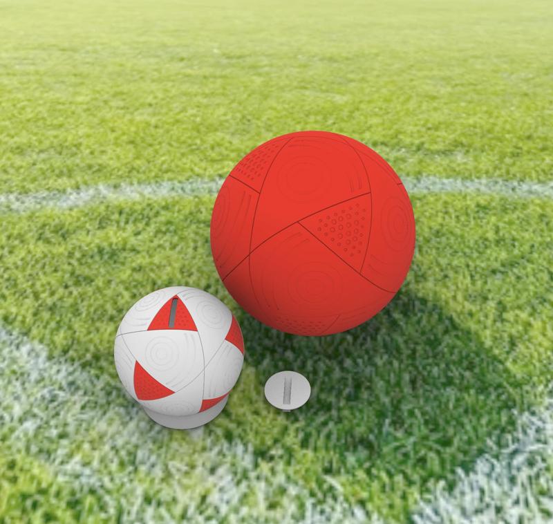 Euro Soccer Ball Money Box