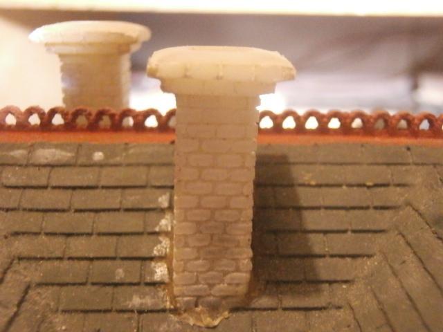 SCALEPRINT CB-17 BRICK CHIMNEY 00/H0