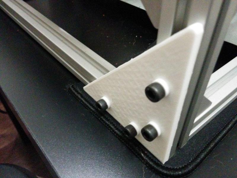 2020 Corner Brackets (M3, M4, M5) for use with fasteners 10 or 12mm long
