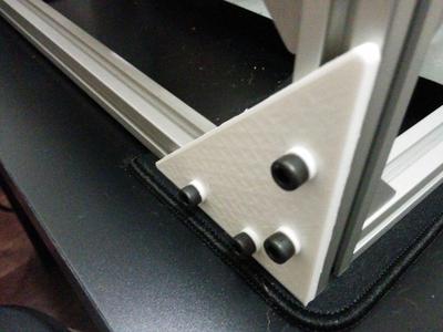 2020 Corner Brackets (M3, M4, M5) for use with fasteners 10 or 12mm long