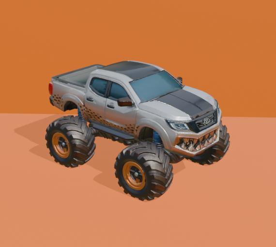 NP300 FRONTIER MONSTER TRUCK