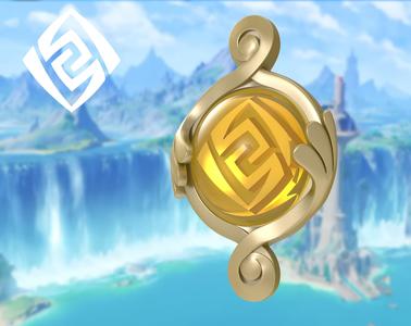 Fontaine geo vision genshin impact 3d print cosplay stl files