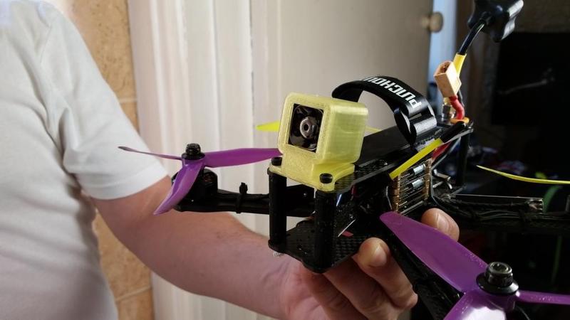 SQ11 HD camera mount for Lumenier QAV R quadcopter