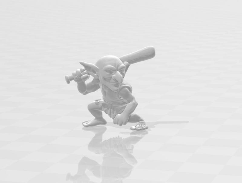 Goblin with Baseball Bat 4