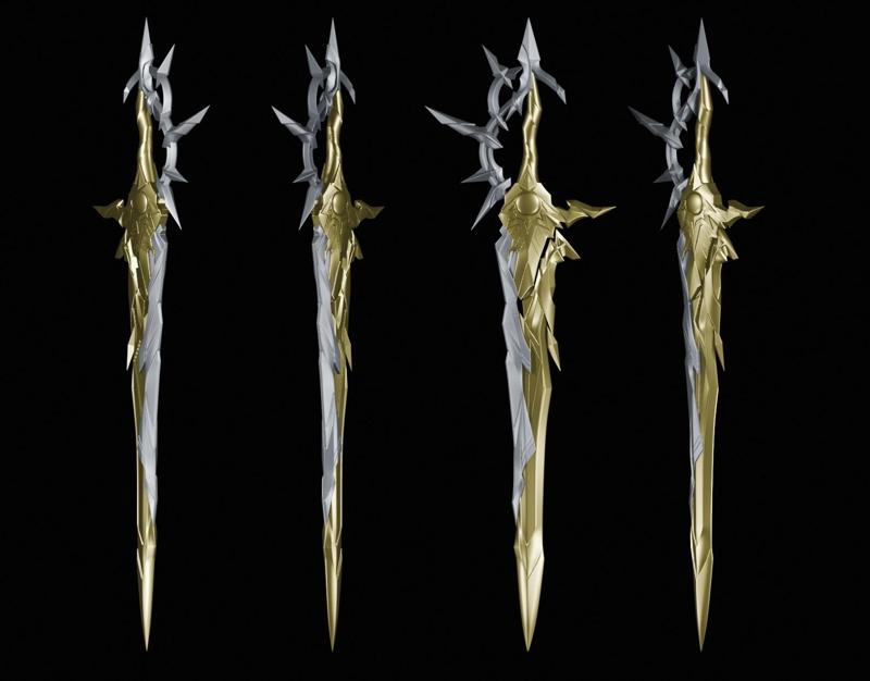 Phainon Sword Honkai Star Rail 3D STL Print 2