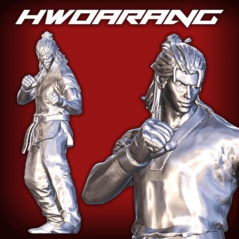 Tekken 8 - Hwoarang statue