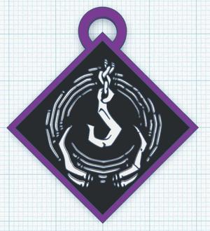 Dead By Daylight Key Chain/Keychain - Furtive Chase