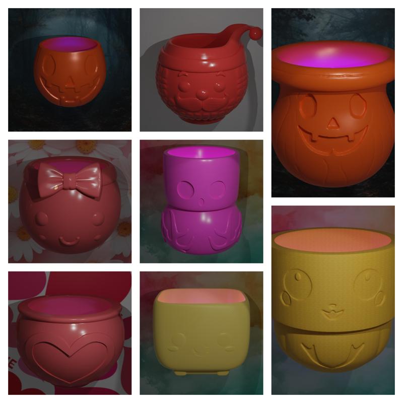 2023 Cute Planters x8