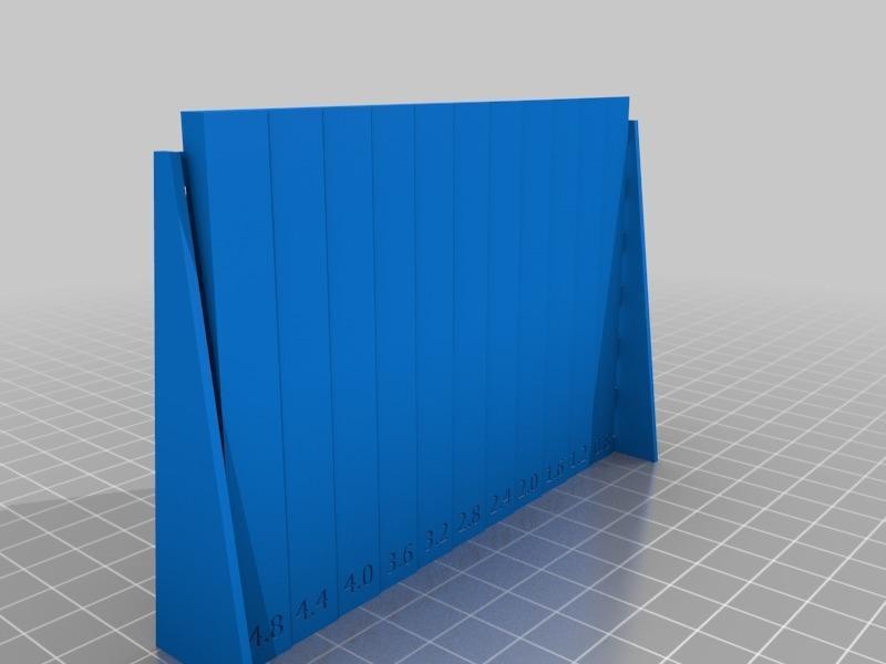 Lithophane calibration with helpers