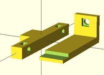 Part to attach the safety cutoff  in your 3D Printer