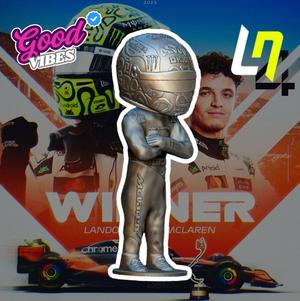 DOLL EDITION LIMITID LANDO NORRIS MCLAREN 2025