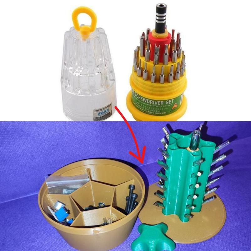 Cute  Screw Driver Cactus Vase