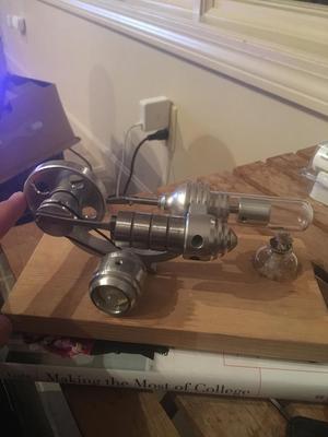 Stirling engine WORKS!