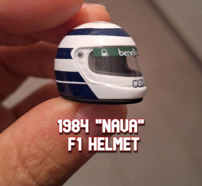 F1 Helmet - 1984 Riccardo Patrese - NAVA