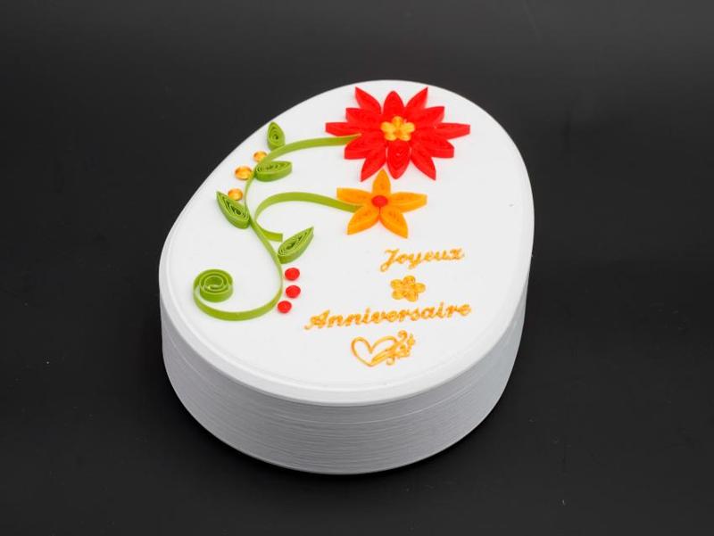 Birthday quilling gift