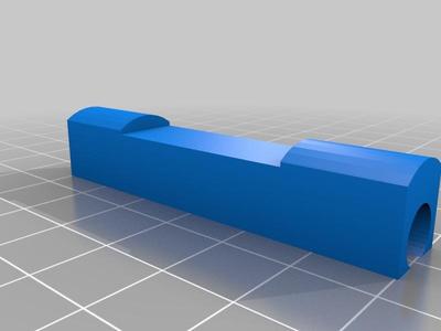 Marley folding door - door knob axle support