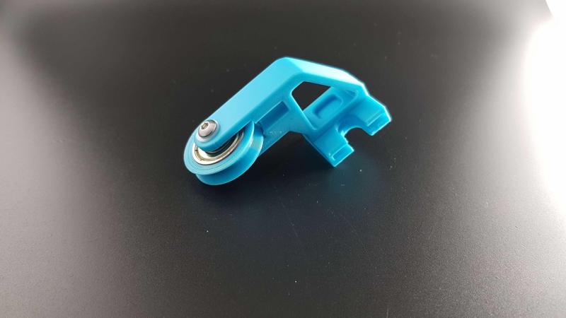 Ender 3 V2 - Filament Guide for Dual Gear Extruder