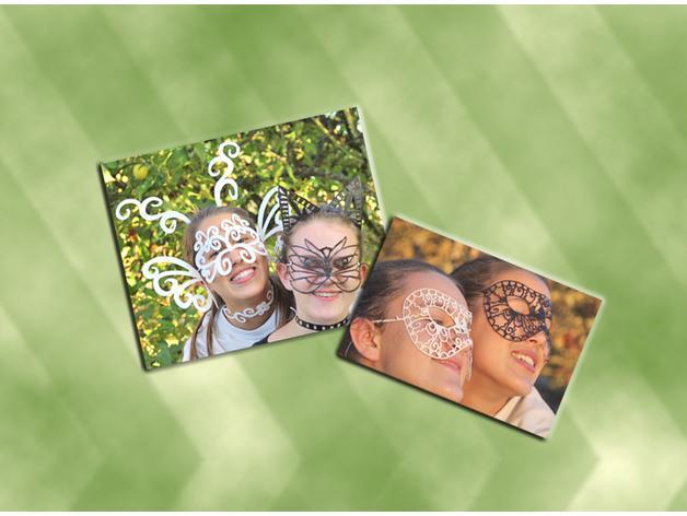 Doodle Bug and Cat Costume Mask