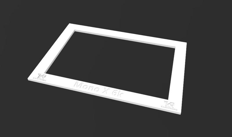 Anycubic MONO X 6K vinyl gasket cutting template