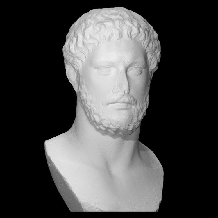 Portrait of the philosopher Pythagoras