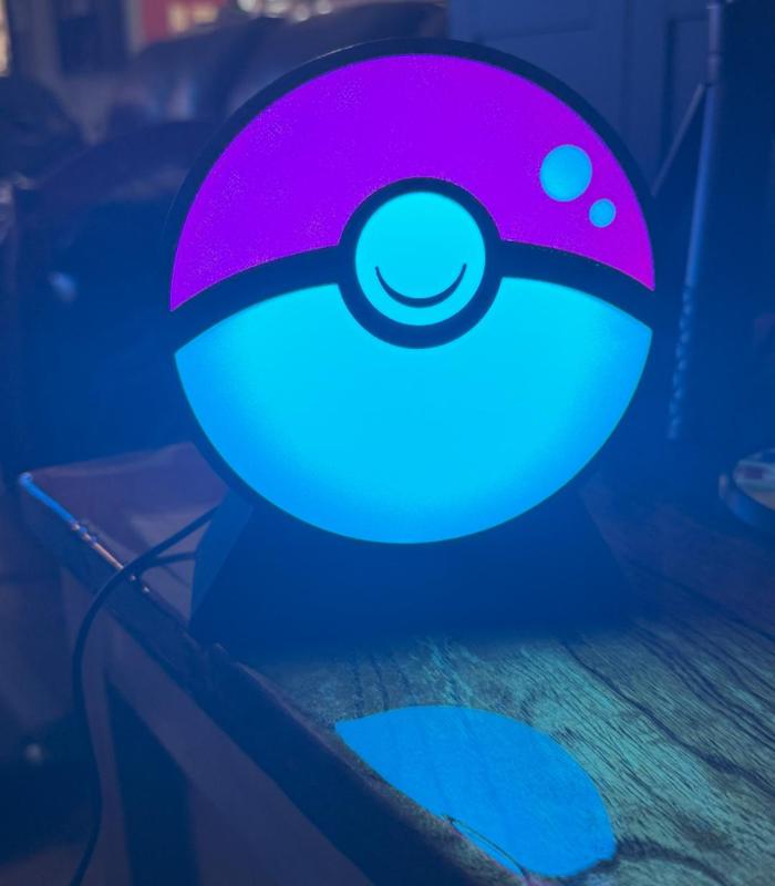 Pokemon Ball night light
